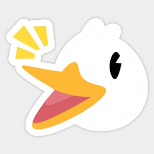 Duck! Sticker